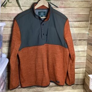 G H Bass Pullover Sweater Jacket Men’s Size XL